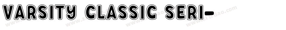 Varsity Classic Seri字体转换
